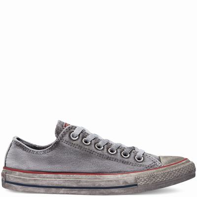 Converse Chuck Taylor All Star Basic Wash - Miesten Tennarit - Harmaat/Valkoinen